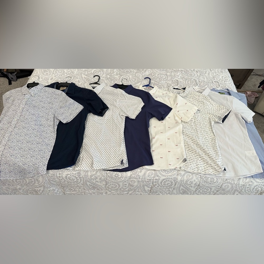 XL Mens Button Up Shirt Bundle